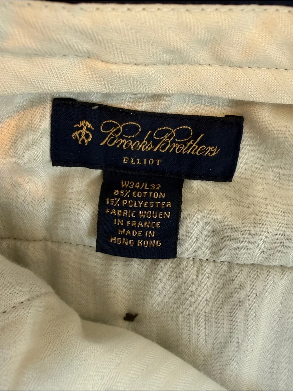 Brooks Brothers Mens Elliot Dark Green Corduroy Pants Size 34 Office Academia